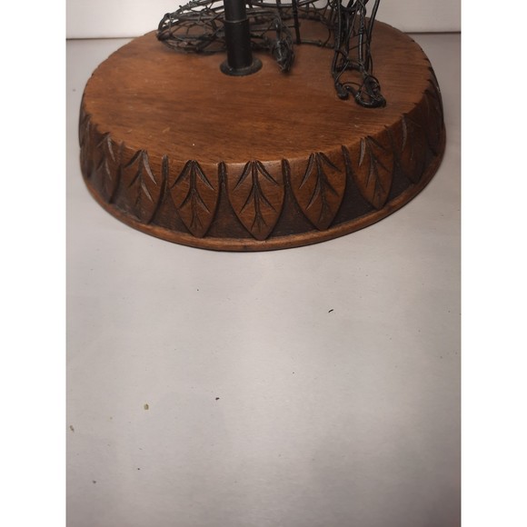 Wire Sculpted Ape Candle Holders Pair of Candlesticks - Picture 8 of 9